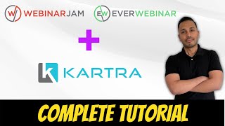 Kartra Webinars Using Webinarjam and Everwebinar with Kartra  StepbyStep Integration Tutorial [upl. by Aneertak785]