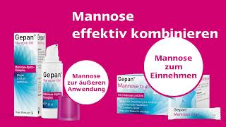 Gepan® Mannose Mannose effektiv kombinieren [upl. by Andris]