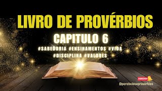 Provérbios Capitulo  6 sabedoria ensinamentos vida disciplina valores [upl. by Suoivatra]