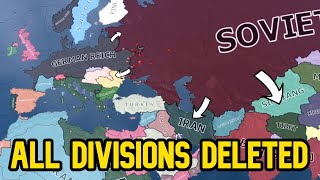 All Divisions Deleted In 1942  HOI4 Timelapse [upl. by Llednol612]