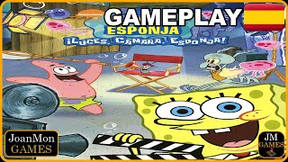 Bob Esponja  ¡Luces Cámara Esponja  Gameplay en Español [upl. by Hoffman]