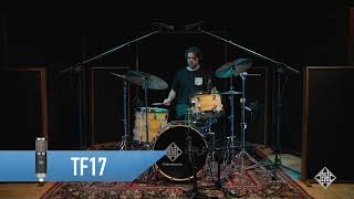 TELEFUNKEN TF17 Microphone Demo Drum Set  Jeffrey John Band quotDNAquot DD5 [upl. by Mcmillan]