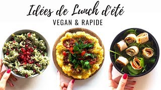 Lunchs dété ▌RAPIDE amp VEGAN [upl. by Jaquelin140]