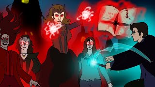 Scarlet Witch Attack Hogwarts  Fan Animation [upl. by Yrohcaz836]