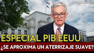 ESPECIAL PIB EEUU  ¿Se aproxima un aterrizaje suave El PIB crece un 3 y la inflación sigue baja [upl. by Beaudoin]