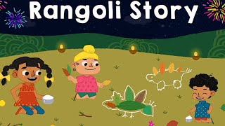 Kutuki l Rangoli Story l Kutuki Video l Kutuki Cartoon l Story For Kids l Kutu Ki l Wow Kids Tv [upl. by Enyale584]