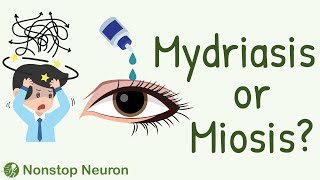 PURE MATH Behind the Effects of ANS Drugs on Pupils Miosis or Mydriasis [upl. by Kaplan]