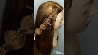 for you simple and easy hairstyles please like it [upl. by Adnuhs]