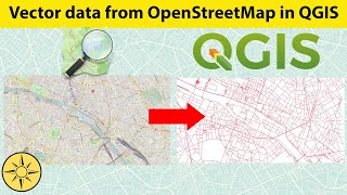 Extracting vector data from OpenStreetMap using QGIS [upl. by Hsirk306]