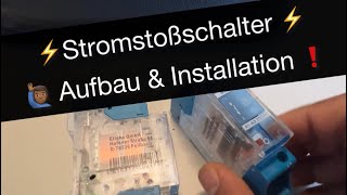 ⚡️Stromstoßschalter Eltako 🙋🏾‍♂️Aufbau amp Installation ❗️ [upl. by Maidie965]