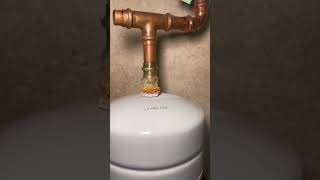 Make sure to install a thermal expansion tank when replacing a Water Heater [upl. by Wendelin]