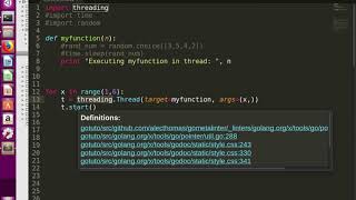 Python Multithreading How to create a Thread [upl. by Nidorf]