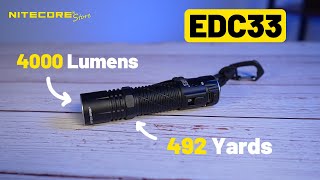 Is This The Best EDC Flashlight Made By Nitecore Yet  Nitecore EDC33 Full Review [upl. by Alvis]