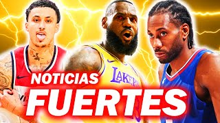 LEBRON RENUEVA CON LAKERS EL GRAN PLAN Y TRASPASO POTENTE [upl. by Awjan955]