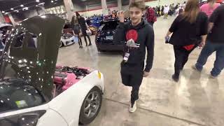 Tuner Galleria Chicago 2023 VLOG of Whole Show  World of Wheels [upl. by Roswell945]