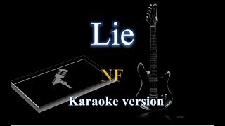 NF Lie NF  Lie Karaoke Version [upl. by Gnut205]