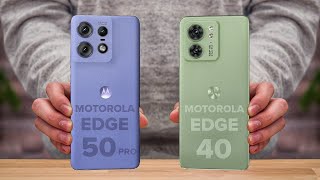 Motorola Edge 50 Pro Vs Motorola Edge 40  Full Comparison ⚡ Which one is Best [upl. by Auka]