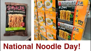 Let’s try ASHA Noodles  National Noodle Day [upl. by Kenway]