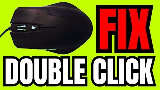 How To FIX Double Click Mouse WORKING 2024 [upl. by Jairia]