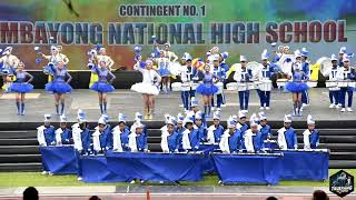 LAMBAYONG NATIONAL HIGH SCHOOL MARCHING BAND  Hinugyaw Festival 2023 [upl. by Chud]