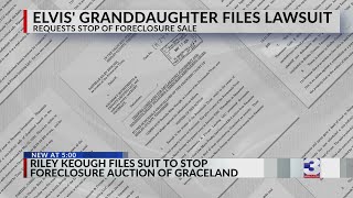 Graceland set for foreclosure auction notice states Elvis heir claims fraud fights sale [upl. by Boykins]