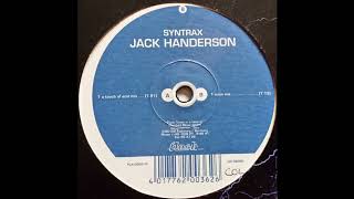 Jack Handerson  Syntrax Main Mix 2001 [upl. by Libb]