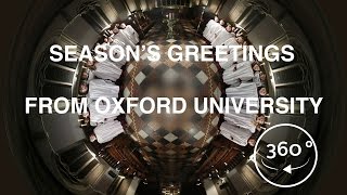 Merton College Choir in 360 Seasons greetings from Oxford University [upl. by Clywd912]