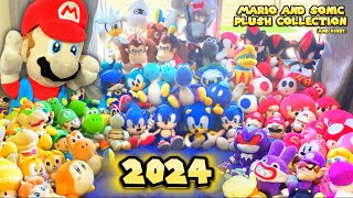 Super Mario and Friends MARIO AND SONIC PLUSH COLLECTION 2024 [upl. by Chee585]