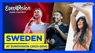 Sweden at the Eurovision Song Contest 🇸🇪 2023  2014  UnitedByMusic [upl. by Atirehc]