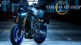 2024 Yamaha MT09 SP  Upgraded Features and Performance Changes [upl. by Nomzed]