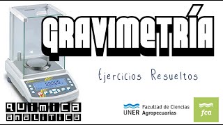 Ejercicios Resueltos Gravimetría [upl. by Aym]