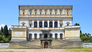 Villa Farnese Caprarola Viterbo Lazio Italy Europe [upl. by Okia]