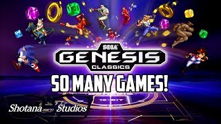 Every Game in Sega Genesis Classics  Gameplay and Mini Reviews  Shotana Studios [upl. by Bernardi]