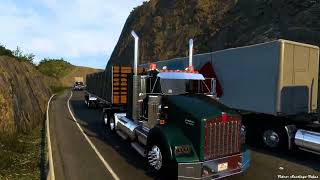 Ats  Real Map Colombia  Chinauta Melgar  Kenworth T800 Probando Bombonas 144  Full HD [upl. by Jone]