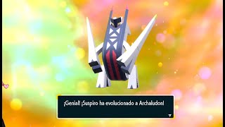 COMO EVOLUCIONAR A DURALUDON A ARCHALUDON  POKÉMON ESCARLATA Y PURPURA DLC [upl. by Attennek800]