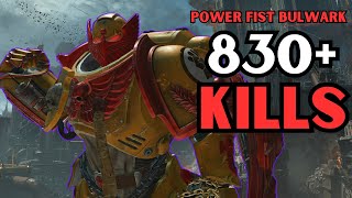 Power Fist Bulwark CRUSHES Lethal Difficulty Hive Tyrant  Solo Max Difficulty l Space Marine 2 [upl. by Esiole]