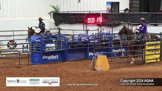 Senior Heeling  2024 AQHA World Championship Show [upl. by Atalie250]