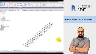 Revit Stair Design Tutorial Part 2  Easy Steps to Create Stairs for Architectural Projects [upl. by Frangos]