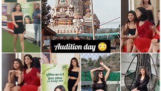 miss himachal audition day 😳 [upl. by Rdnaskela]