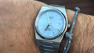 New Tissot PRX Powermatic 80 ice blue [upl. by Kayle]