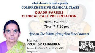 Quadriparesis Clinical Case Presentation [upl. by Betteann]