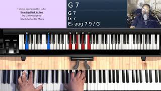 Running Back to You by CommissionedFred Hammond  Piano Tutorial [upl. by Eilyak]