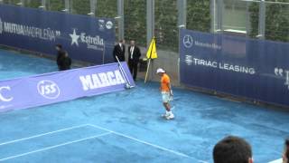 Rafa Nadal entrena en tierra batida azul [upl. by Allard]