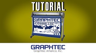 Graphtec CE6000 Tutorial  Optional Controller [upl. by Enaj555]