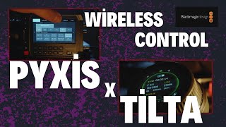 Blackmagic Pyxis 6k wireless control with Tilta nano nucleus 2 [upl. by Solley360]