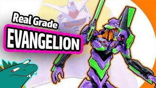 Real Grade Evangelion Unit 01 MODEL KIT Review [upl. by Lanevuj]