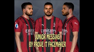 JUNIOR MESSIAS FACE PES 2017 short [upl. by Anul113]