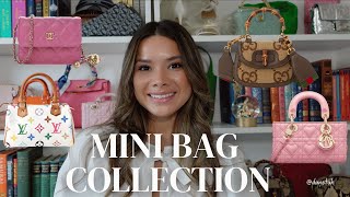 Designer Mini Bag Collection  What fits  Mod Shots  Chanel Dior LV Gucci [upl. by Mell380]