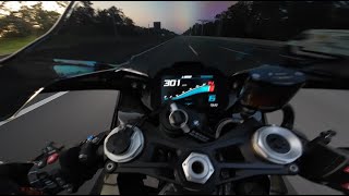 BMW S1000RR FAST RIDE  PURE SOUND  TOP SPEED [upl. by Katerine]