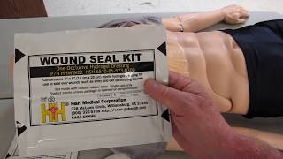 Occlusive Chest SealWound Seal Overview [upl. by Negeam]